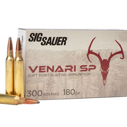 ammo in wilson nc AMMO, 300 WIN MAG, 180GR, VENARI, SOFT POINT, BOX/20