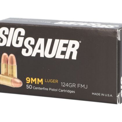 gun shop wilson nc AMMO, 9MM, 124GR, ELITE BALL, FMJ, BOX/50