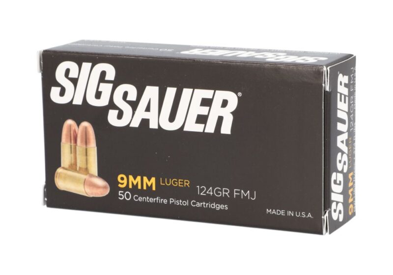 gun shop wilson nc AMMO, 9MM, 124GR, ELITE BALL, FMJ, BOX/50
