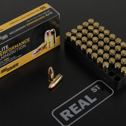 gun range wilson nc AMMO, 9MM LUGER , 115GR, ELITE BALL, ROSE , FMJ , BOX/50