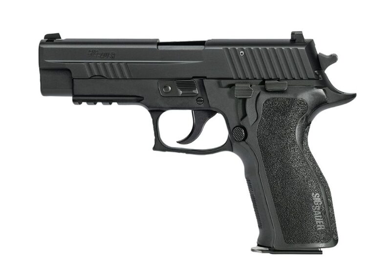 gun range wilson nc P226, 9MM, 4.4IN, ELITE, BLK, DA/SA, SIGLITE, E2 GRIP, (2) 15RD STEEL MAG, SRT