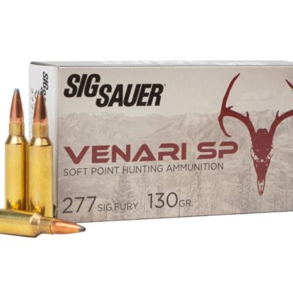 gun shop wilson nc AMMO, 277 SIG FURY, 130GR, VENARI, SOFT POINT, BOX/20